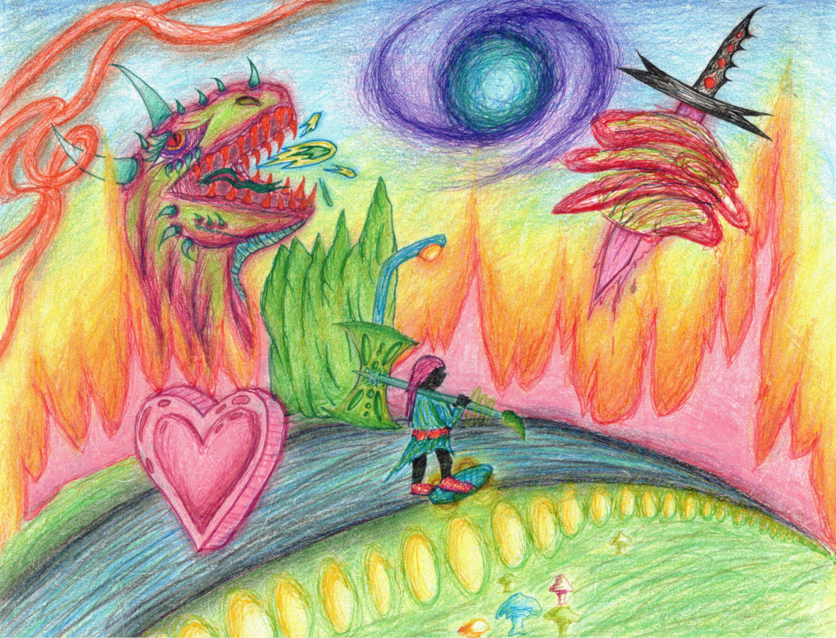 Fever Dream. Pen & Ink.